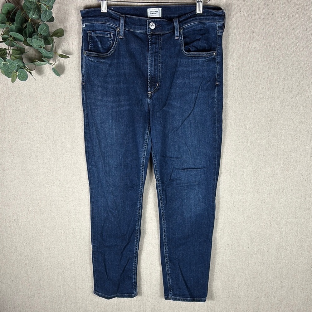 Citizens Of Humanity > Dark Blue High Rise Skinny Isola Jeans 30 - Picture 5 of 11